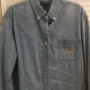 REDUCED Women's Ralph Lauren Denim Shirt.